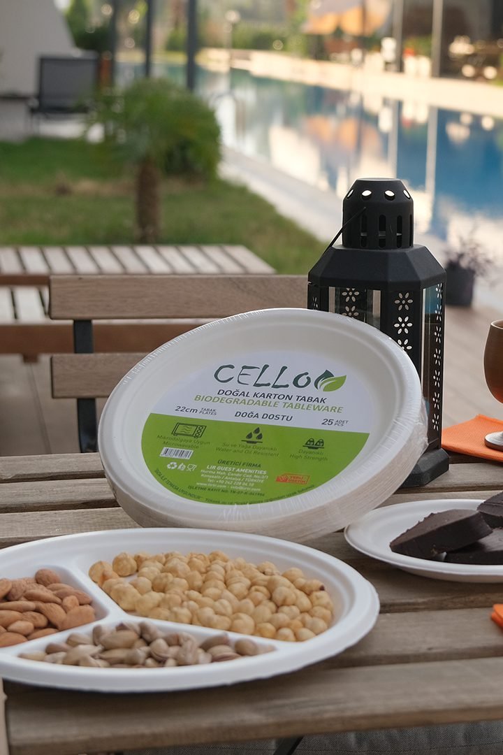 Cello Ekolojik Tabak, Bambu Diş Fırçası, Ekolojik Kase, Ekolojik Ambalaj, Cello Sıfır Atık Ürünleri, otel buklet ürünleri